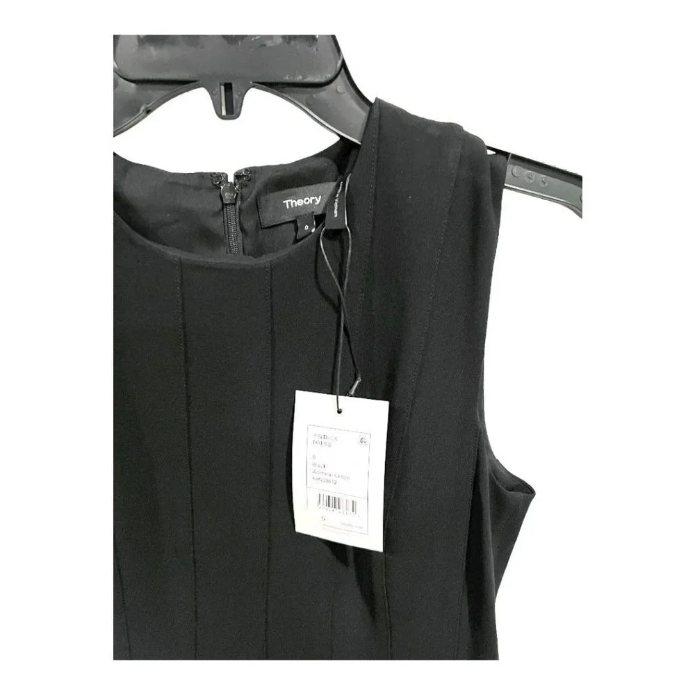 Theory Admiral Crepe Pintuck Dress - Picture 5 of 5